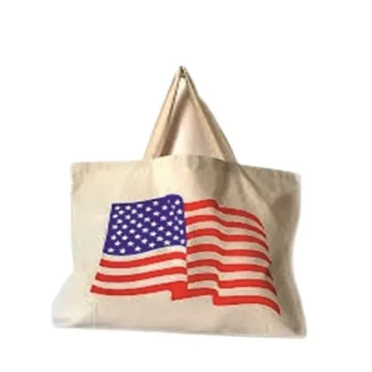 FULL SUBLIMATION 12 OZ POLY CANVAS TOTE BAG -16" x 13" x 5"G
