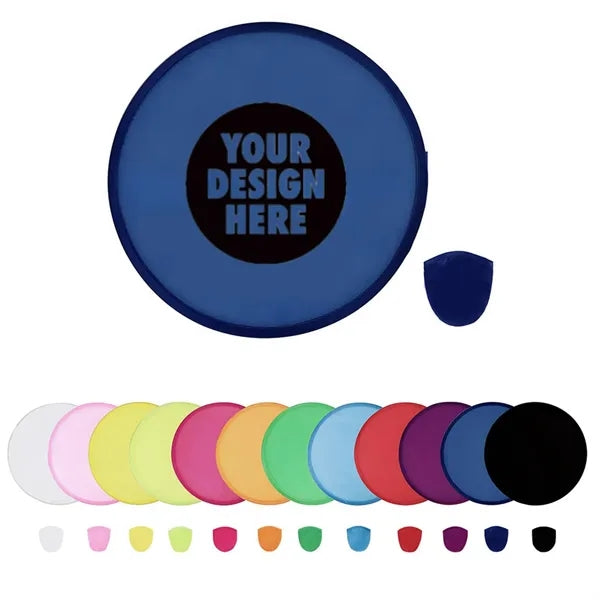 Collapsible Circular Fan With Storage Pouch