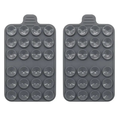 Double Sided Silicone Suction Cup Phone Case Mount