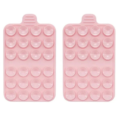 Double Sided Silicone Suction Cup Phone Case Mount