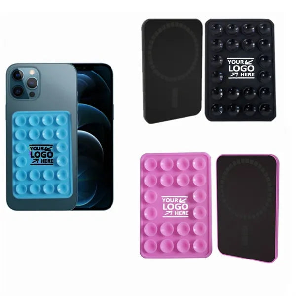 Magnetic Silicone Suction Cup Phone Mount