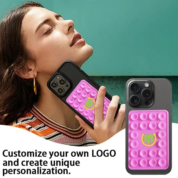 Magnetic Silicone Suction Cup Phone Mount