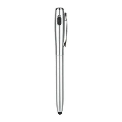 Custom 3 In1 LED Flashlight Stylus Pen