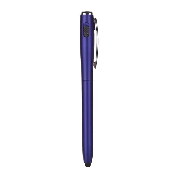 Custom 3 In1 LED Flashlight Stylus Pen