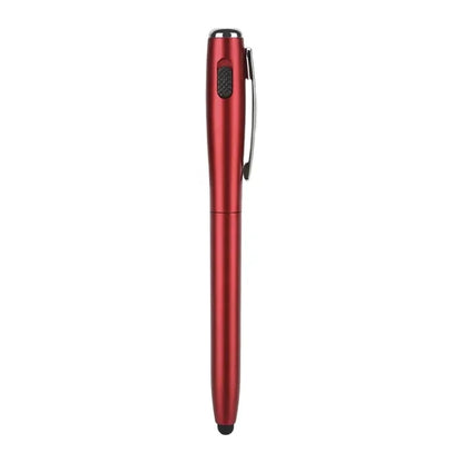 Custom 3 In1 LED Flashlight Stylus Pen