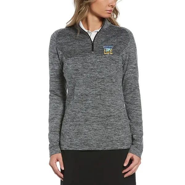 Perry Ellis Ladies 1/4 Zip Pullover