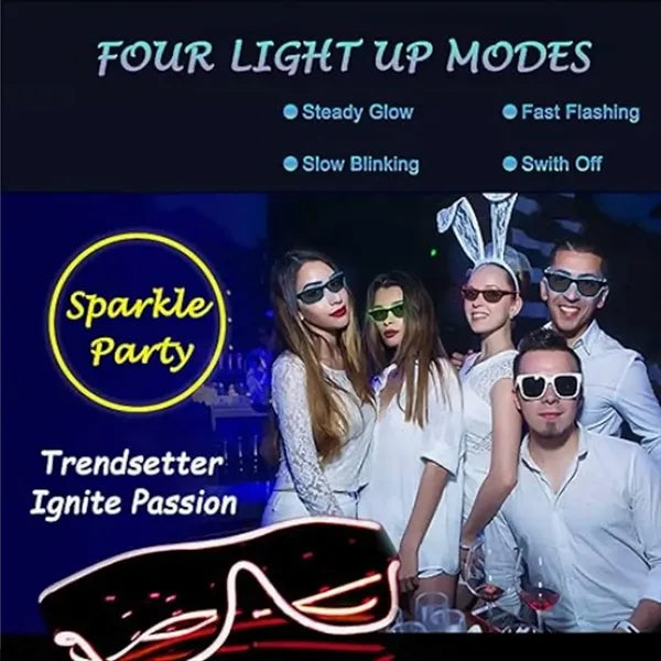 Wireless Light Up Glasses