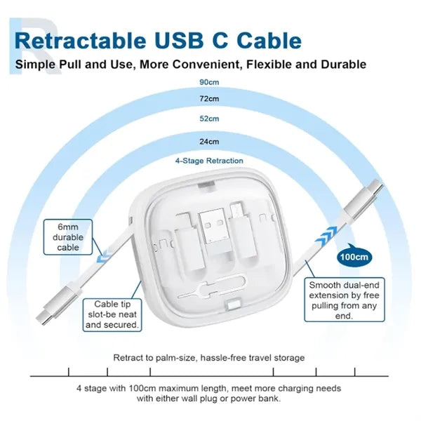 Multi Charging Cable Storage Box