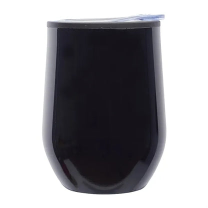 12 Oz. Shelby Stemless Wine Glasses W/ Convenient Lid