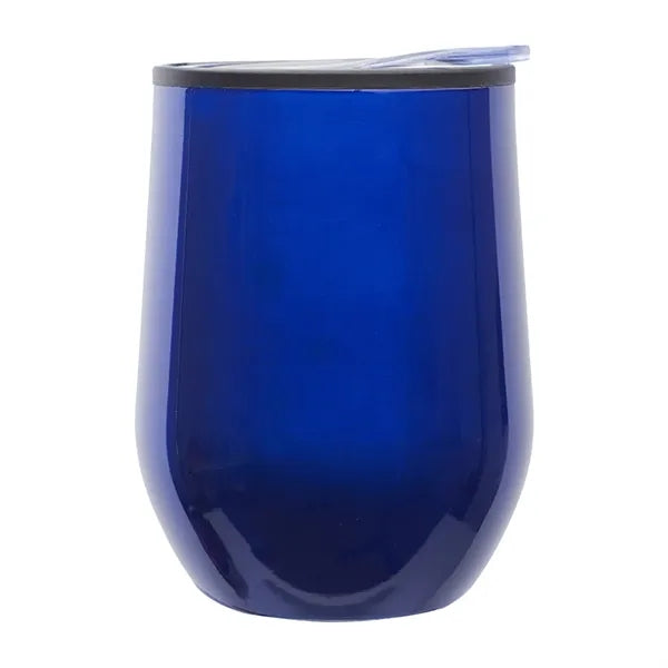 12 Oz. Shelby Stemless Wine Glasses W/ Convenient Lid