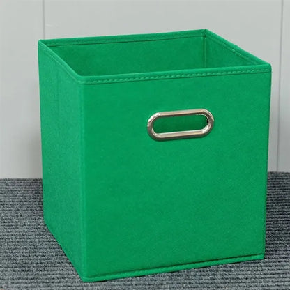 Sports Storage Bins Collapsible Cube Container Office Room