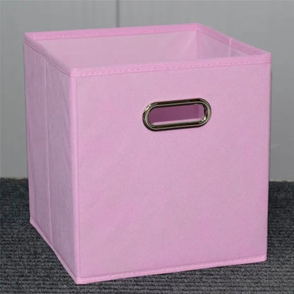 Sports Storage Bins Collapsible Cube Container Office Room