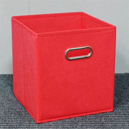 Sports Storage Bins Collapsible Cube Container Office Room