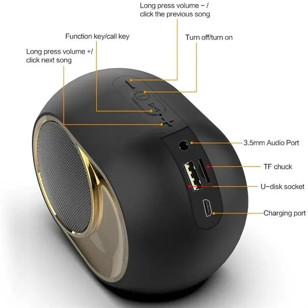 Portable Wireless Bluetooth Speaker