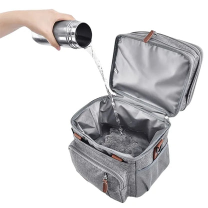 Outdoor Large Thermal Insulation Picnic Bag Aluminum Foil