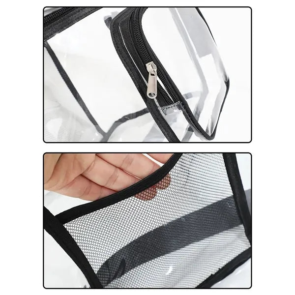 Clear Lunch Bag Work Office Plastic Transparent  Tote picnic