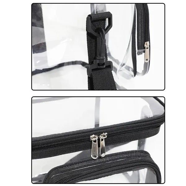Clear Lunch Bag Work Office Plastic Transparent  Tote picnic