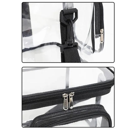 Clear Lunch Bag Work Office Plastic Transparent  Tote picnic