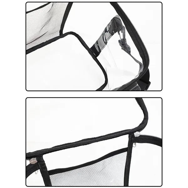 Clear Lunch Bag Work Office Plastic Transparent  Tote picnic