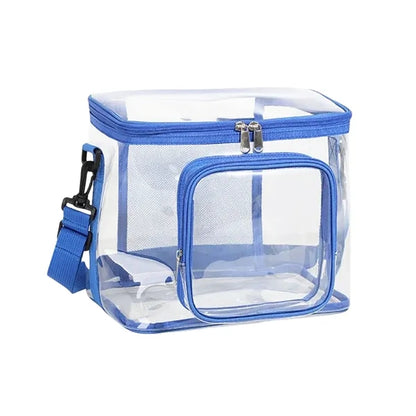 Clear Lunch Bag Work Office Plastic Transparent  Tote picnic