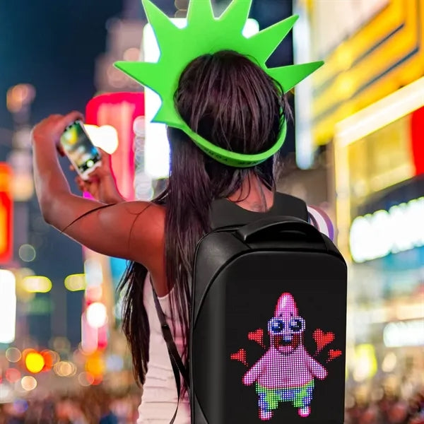 App Control DIY LED Display Backpack