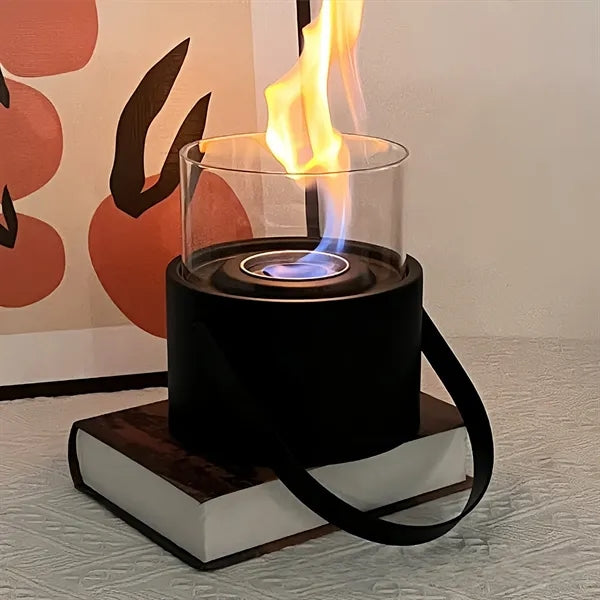 Indoor Portable Ethanol Tabletop Fire Pit Fireplace Stove