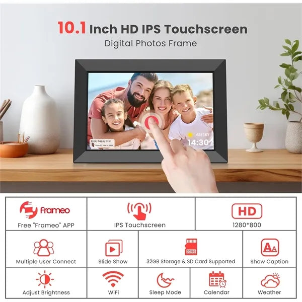 IPS Touch Screen Smart Digital Photo/Video Frame