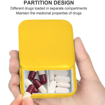 Small Portable Pill Storage Box