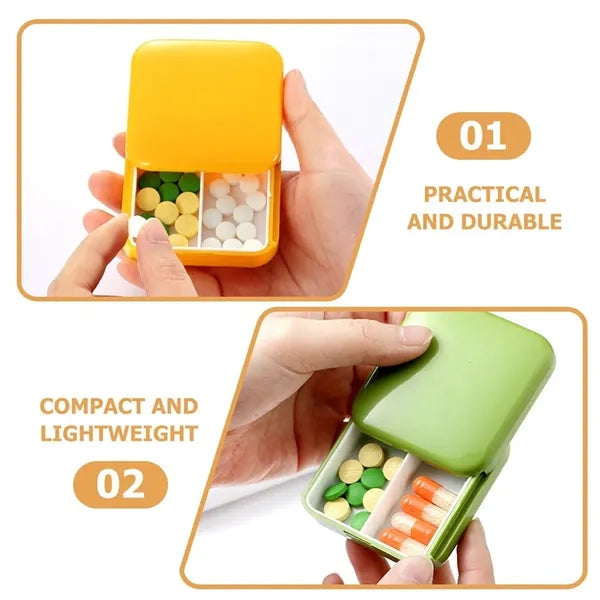 Small Portable Pill Storage Box