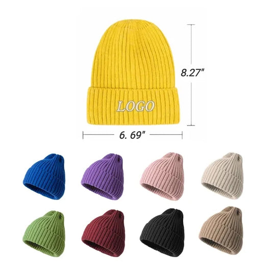 Elastic Knitted Beanie