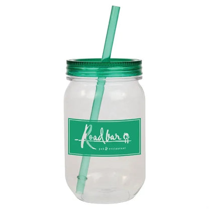 Liberty 24 oz Mason Jar Style BPA Free Acrylic Tumbler