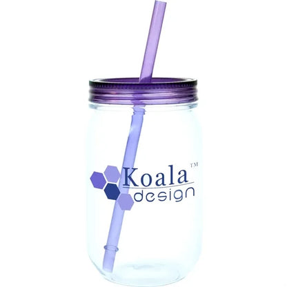 Liberty 24 oz Mason Jar Style BPA Free Acrylic Tumbler