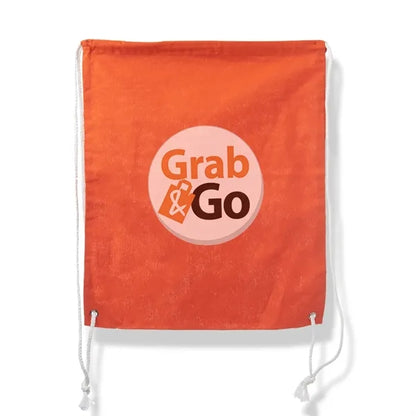 Cotton Drawstring Tote Bags