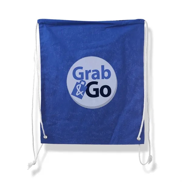 Cotton Drawstring Tote Bags