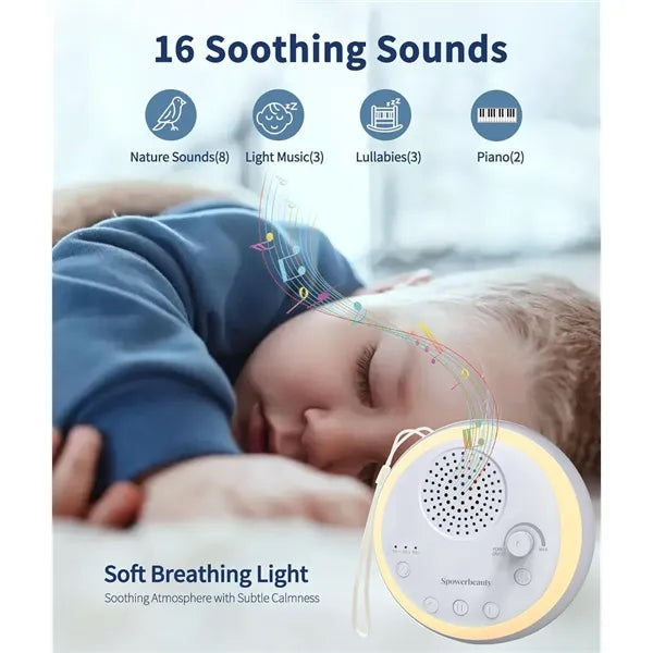 Portable White Noise Machine for Baby Kids Adults Sleeping G