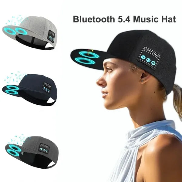 Bluetooth 5.4 Music Cap for Outdoor Sports