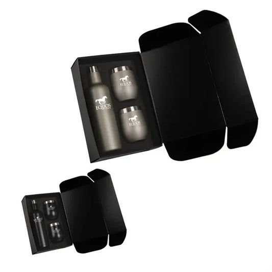 Bliss Wine Bottle & 2 Tumbler Gift Set