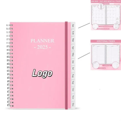2025 Weekly & Monthly Planner-Calendar  Notebook