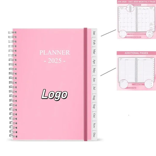 2025 Weekly & Monthly Planner-Calendar  Notebook