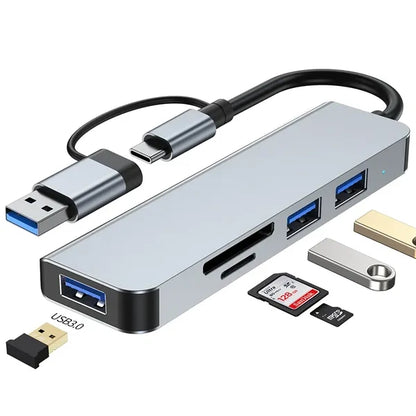7 in 1 Multi Usb Hub