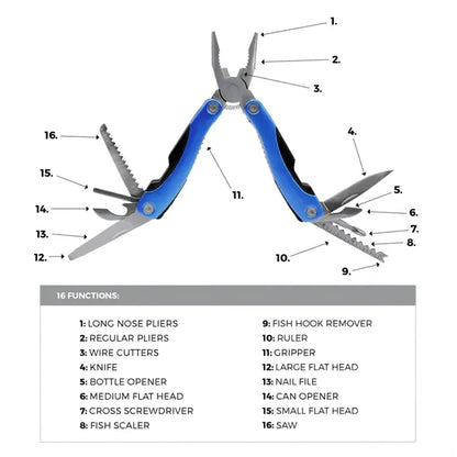 16 in 1 Multi-Tool