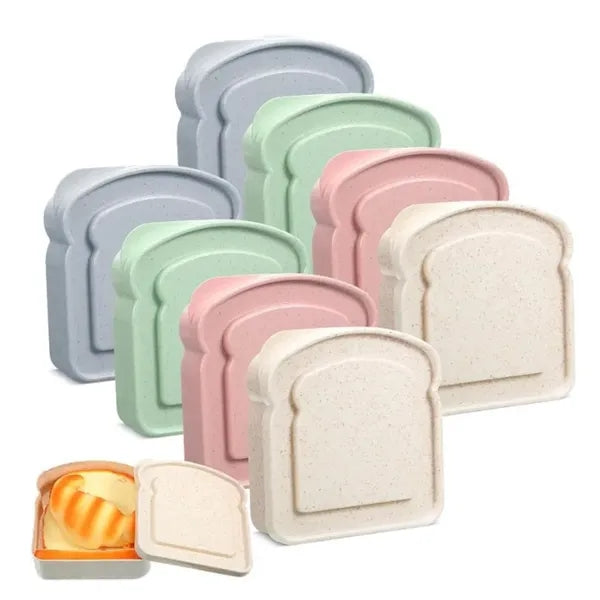 14oz Wheat Straw Sandwich Container Lunch Box