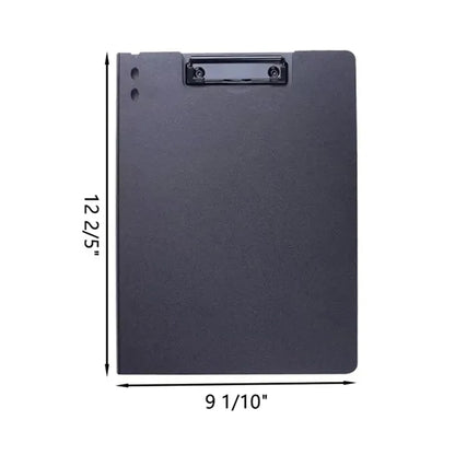 Foldable Clipboard with File & Card Pockets 360 Degree Flip