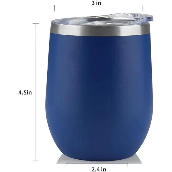 12oz Stainless Steel Glass Set