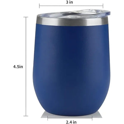 12oz Stainless Steel Glass Set