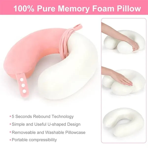 Pure Memory Foam Travel Pillow