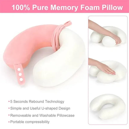 Pure Memory Foam Travel Pillow