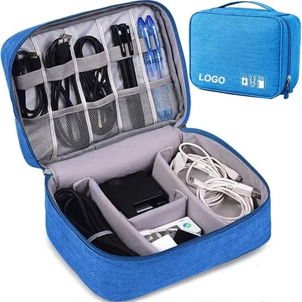 Electronics Travel Cable Organizer Bag