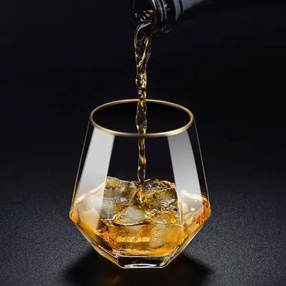 Six-ridged Whiskey Glass