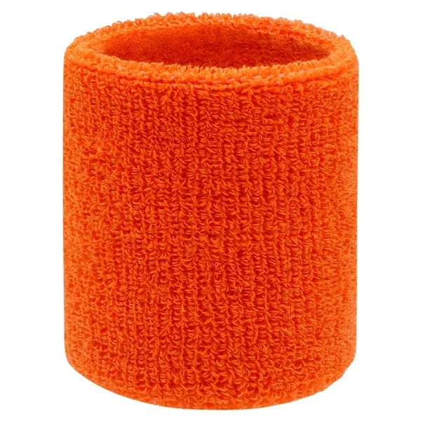 Sport Sweat Wristband Plush Terry
